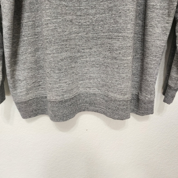 Wildfox Gray Pour Favor Oversized Sweatshirt Size L - Picture 5 of 14